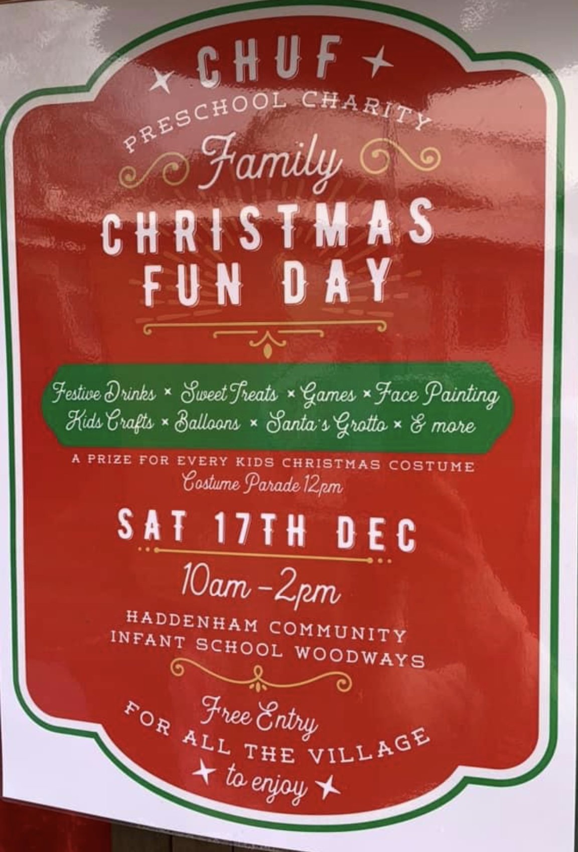 CHUF Christmas Fun Day